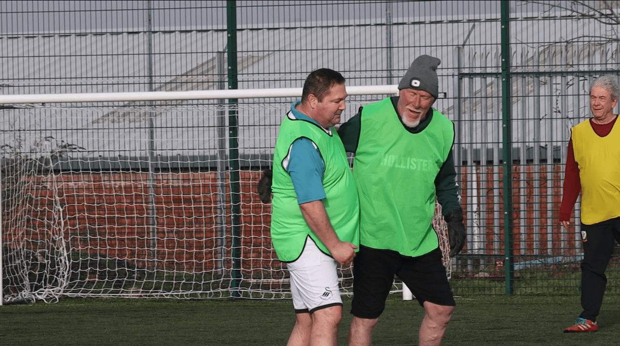 EFL Week of Action Foundation's walking football helps improve